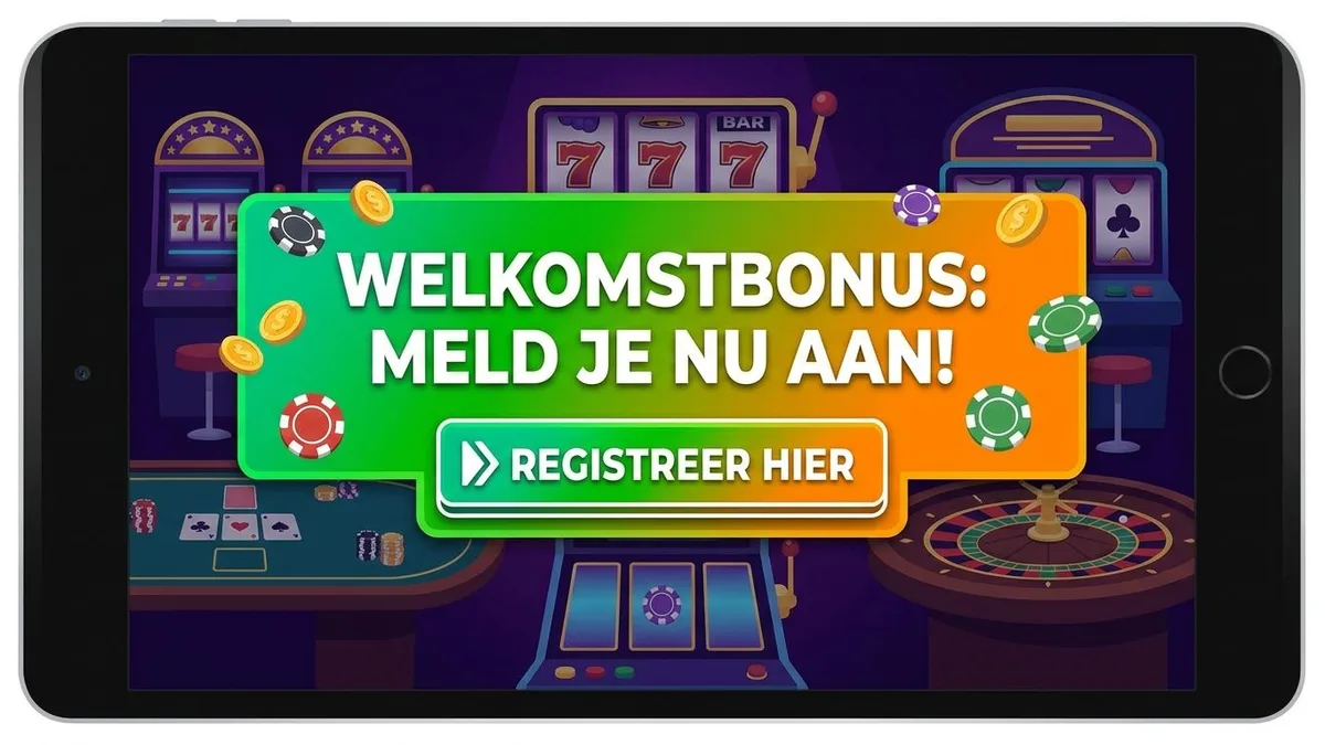 Aanmelden met bonus